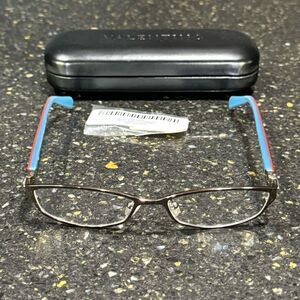 Valentino Brown & Azure Eyeglasses. Unisex.